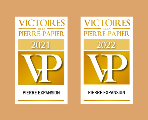 Victoires de la Pierre Papier 2021 & 2022 pour la SCPI Pierre Expansion Santé
